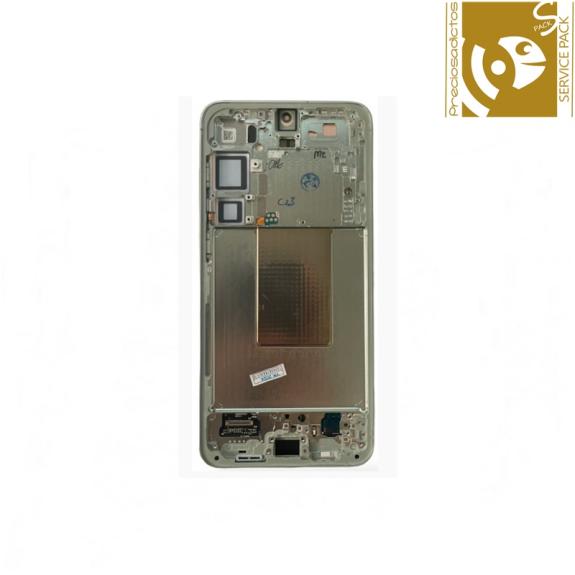 Pantalla para Samsung Galaxy S24 Plus 5G verde SERVICE PACK