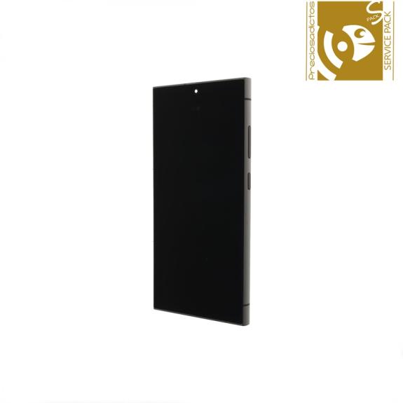 Pantalla para Samsung Galaxy S24 Ultra 5G negro SERVICE PACK