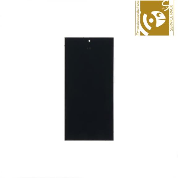 Pantalla para Samsung Galaxy S24 Ultra 5G negro SERVICE PACK