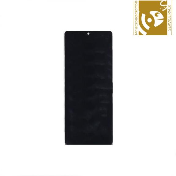 Pantalla para Samsung Galaxy Z Flip 5G marco blanco SERVICE PACK