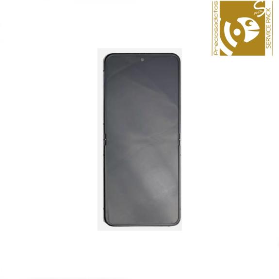 Pantalla para Samsung Galaxy Z Flip5 verde menta SERVICE PACK