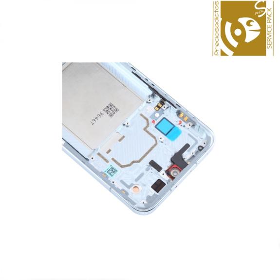 Pantalla para Xiaomi 13 5G con marco verde SERVICE PACK