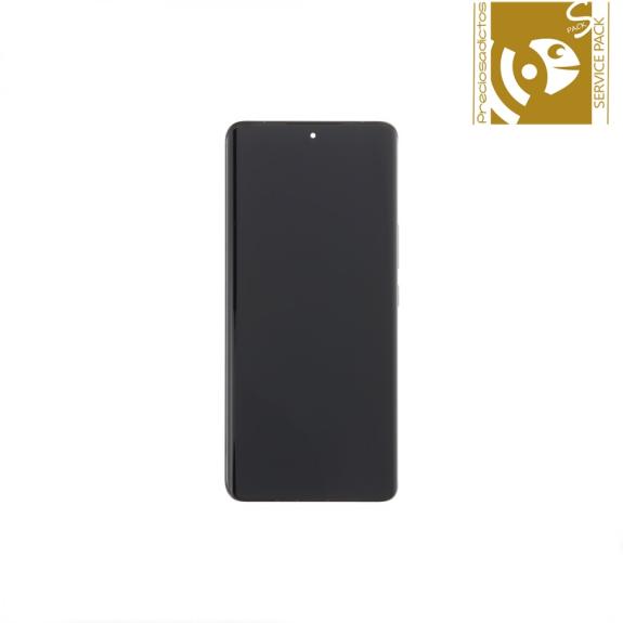 Pantalla para Xiaomi 13 Ultra con marco negro SERVICE PACK