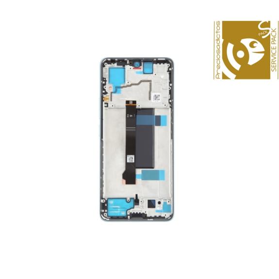 Pantalla para Xiaomi Redmi Note 13 Pro 5G azul SERVICE PACK