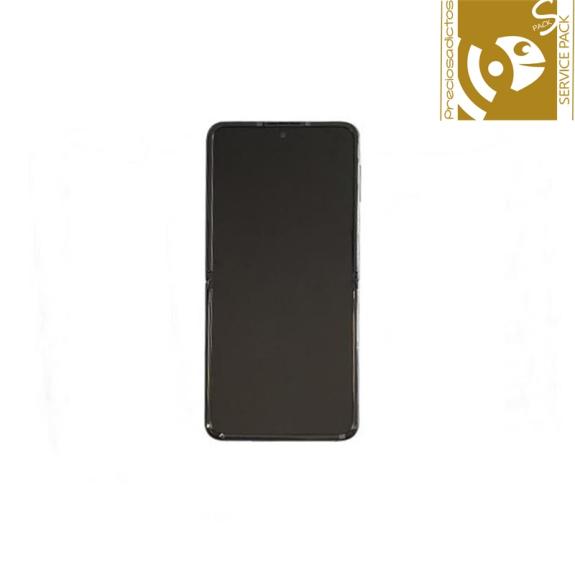 Pantalla Samsung Galaxy Z Flip 3 5G con marco verde