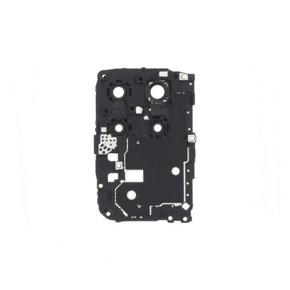 Soporte retencion placa para Huawei Honor X8 4G con lente negro