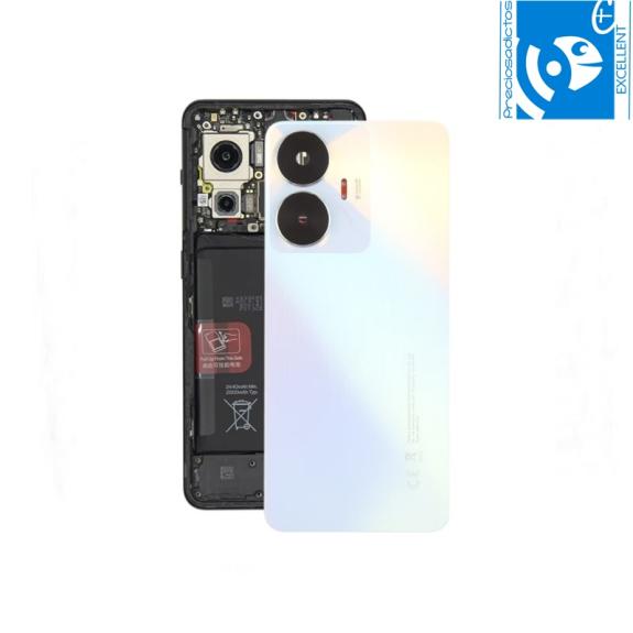 Tapa para Realme C55 con embellecedor dorado EXCELLENT