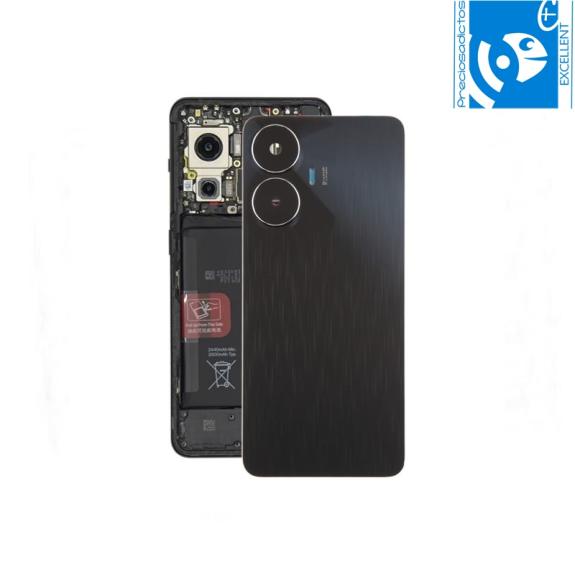 Tapa para Realme C55 con embellecedor negro EXCELLENT