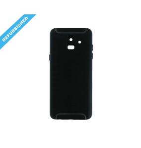 Tapa para Samsung Galaxy A6 2018 negro con lente | REFURBISHED