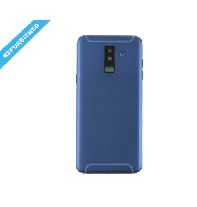 Tapa para Samsung Galaxy A6 Plus 2018 azul con lente | REFURBISH