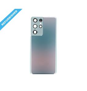 Tapa para Samsung Galaxy S21 Ultra 5G con lente plata | REFURBIS
