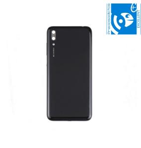 TAPA TRASERA CON LENTE PARA HUAWEI Y7 2019 / Y7 PRIME 2019 NEGRO