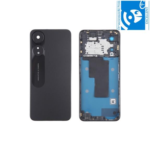 Tapa trasera para Oppo A58 5G negro EXCELLENT