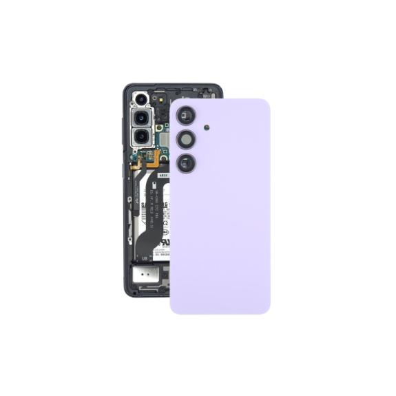 Tapa trasera para Samsung Galaxy S24 morado claro