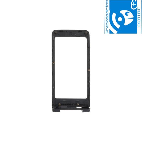 Tapa Trasera superior Para LG Exalt LTE VN220 en negro EXCELLENT