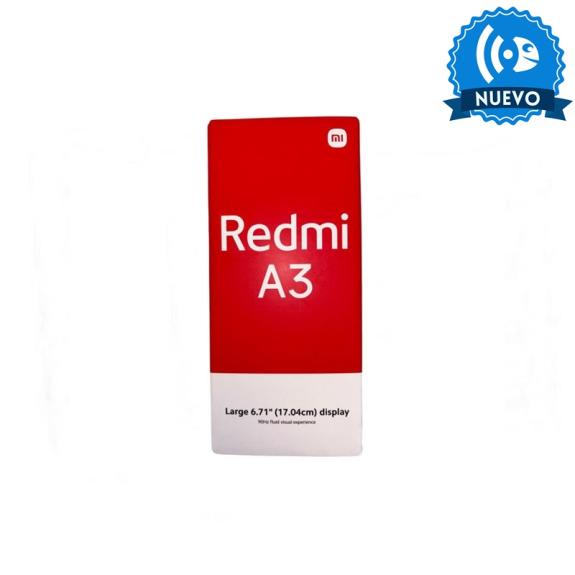 Xiaomi Redmi A3 en color negro 128 GB Nuevo